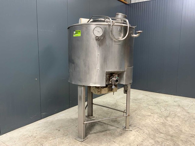 Terlet geschraapte kookketel 1000l met verwarmingsmantel - afbeelding 1 van  7