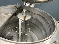 Terlet geschraapte kookketel 1000l met verwarmingsmantel - afbeelding 4 van  7