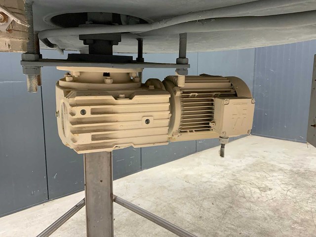 Terlet geschraapte kookketel 1000l met verwarmingsmantel - afbeelding 6 van  7
