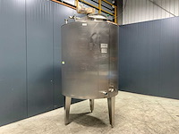 Terlet opslagmengtank 3m3 met roerwerk