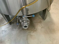 Terlet verticale bereidingstank 3000 liter - afbeelding 4 van  9