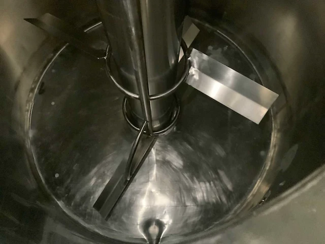 Terlet verticale bereidingstank 3000 liter - afbeelding 8 van  9
