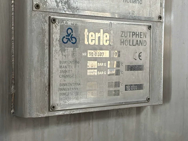 Terlet verticale opslagmengtank (30000liter) - afbeelding 5 van  13