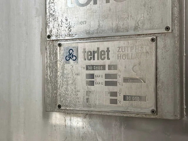 Terlet verticale opslagmengtank (30000liter) - afbeelding 5 van  13
