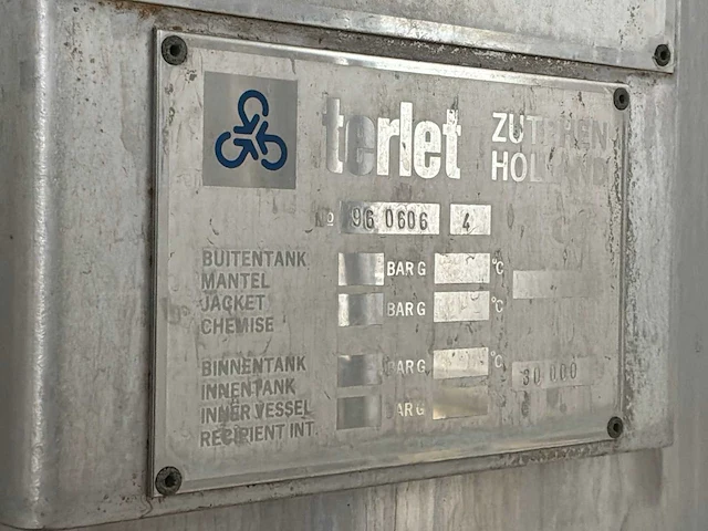 Terlet verticale opslagmengtank (30000liter) - afbeelding 4 van  12