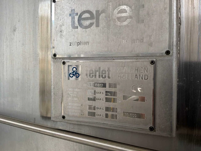 Terlet verticale opslagtank (30000liter) - afbeelding 5 van  13
