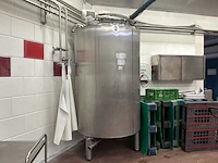 Terlet verticale opslagtank / koeltank - afbeelding 2 van  5
