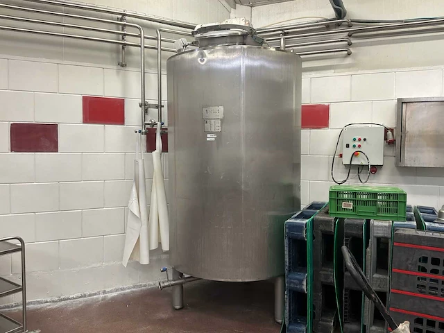 Terlet verticale opslagtank / koeltank - afbeelding 1 van  5