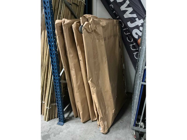 Terlouw techniek vouwrek met beugels voor 11 emmers (7x) - afbeelding 2 van  4