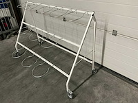 Terlouw techniek vouwrek met beugels voor 11 emmers (7x) - afbeelding 3 van  4