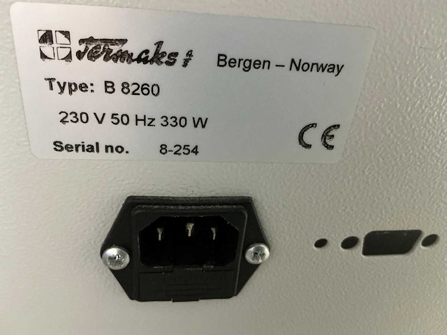 Termaks - b8260 - laboratorium incubator - afbeelding 5 van  5