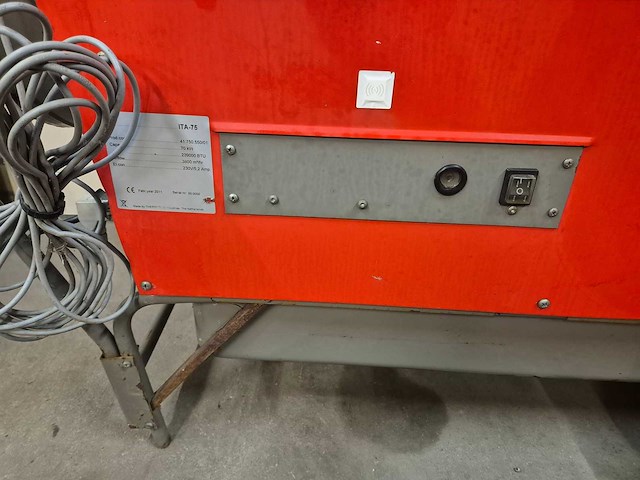 Termobile ita-75 heteluchtkanon - afbeelding 7 van  8