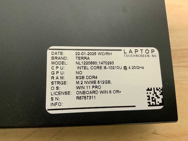 Terra 1716 laptop (2x) - afbeelding 2 van  13