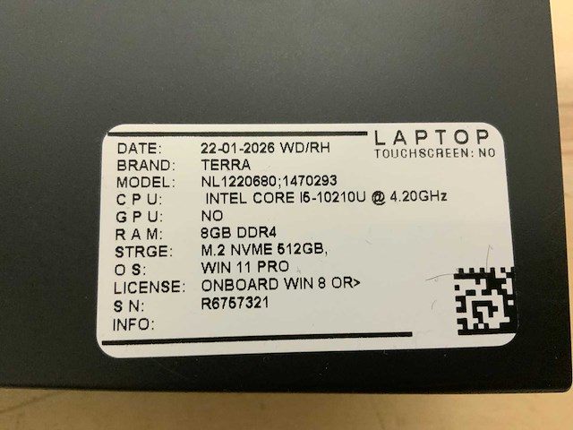 Terra 1716 laptop (2x) - afbeelding 5 van  13