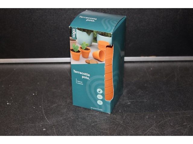 Terra cotta potten 7 stuks 7 cm 4 sets in a7 - afbeelding 2 van  3