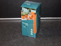 Terra cotta potten 7 stuks 7 cm 4 sets in a7 - afbeelding 3 van  3