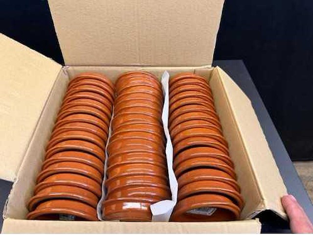 Terra cotta schaal (20x) - afbeelding 1 van  1