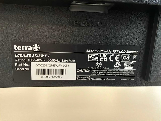 Terra en samsung monitor (7x) - afbeelding 3 van  13