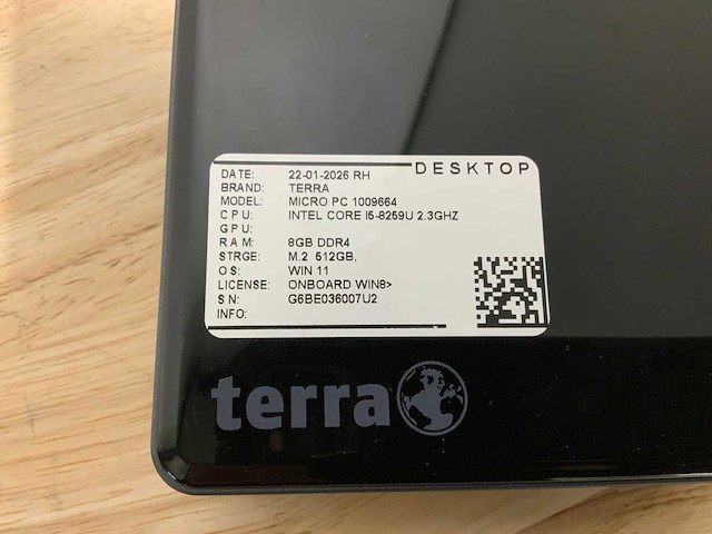 Terra micro pc 1009664 desktop (2x) - afbeelding 6 van  6
