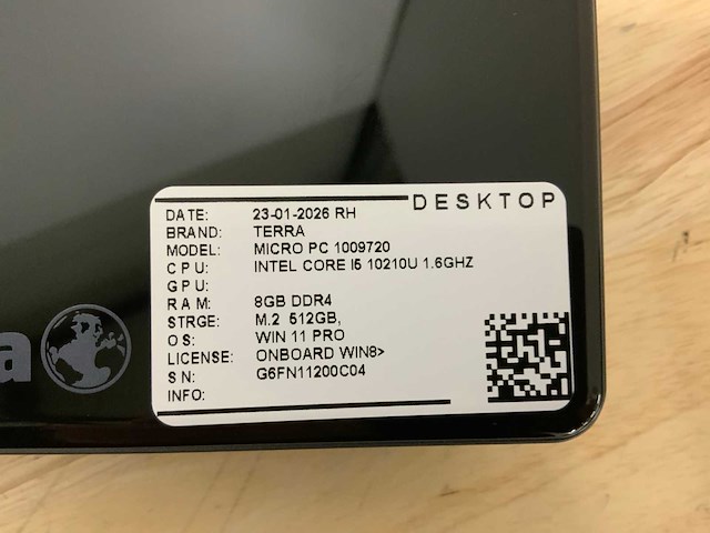 Terra micro pc 1009720 desktop - afbeelding 5 van  5