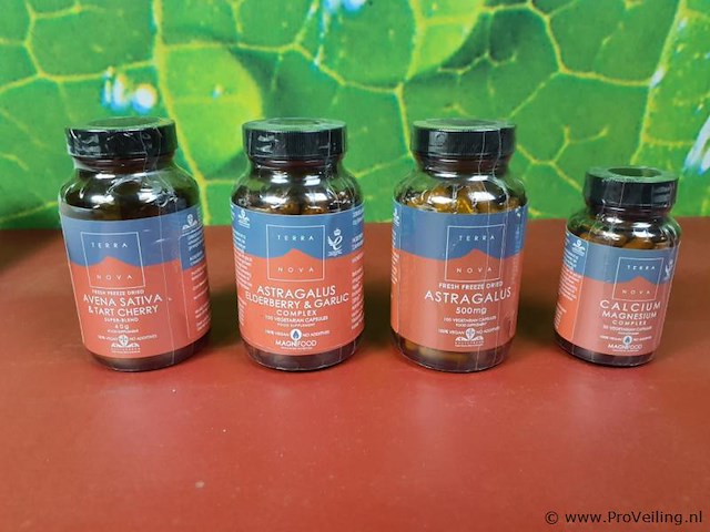 Terra nova voedingssupplementen - 4 potjes - afbeelding 1 van  15