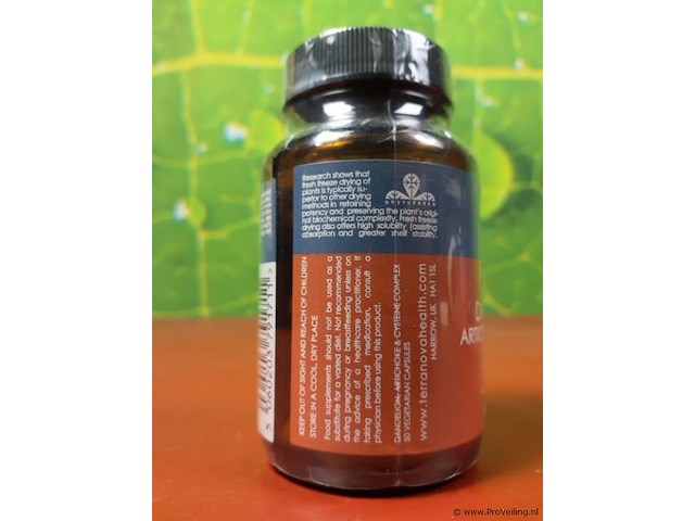 Terra voedingssupplementen, diverse soorten o.a. cranberry & dandelion artichoke & cysteine - afbeelding 3 van  9