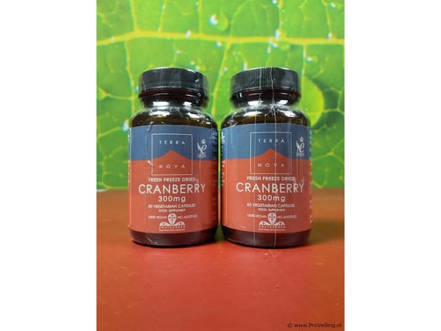 Terra voedingssupplementen, diverse soorten o.a. cranberry & dandelion artichoke & cysteine - afbeelding 6 van  9