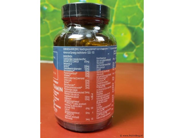 Terra voedingssupplementen, diverse soorten o.a. probiotic complex with prebiotics & multivitamin - afbeelding 9 van  10