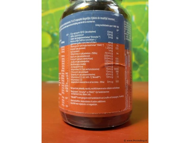 Terra voedingsupplement, diverse soorten o.a. multivitamine sport - afbeelding 2 van  11