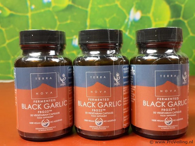Terra voedingsupplement, diverse soorten o.a. probiotic complex, reishi & black garlic - afbeelding 6 van  21