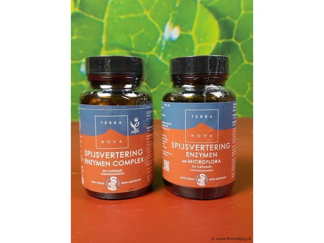 Terra voedingsupplement, diverse soorten o.a. smooth synergy, quercetin & spijsvertering enzymen - afbeelding 7 van  19