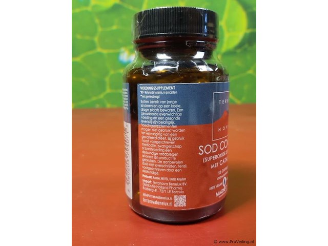 Terra voedingsupplement, diverse soorten o.a. smooth synergy, quercetin & spijsvertering enzymen - afbeelding 13 van  19