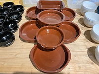 Terracotta serveerschaal (8x) - afbeelding 1 van  2