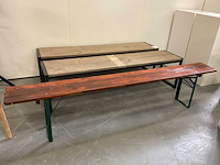 Terras bank (2x) - afbeelding 1 van  5