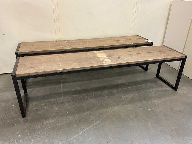 Terras bank (2x) - afbeelding 2 van  5