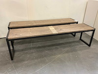 Terras bank (2x) - afbeelding 2 van  5