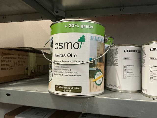 Terras olie divers (15x) - afbeelding 2 van  2