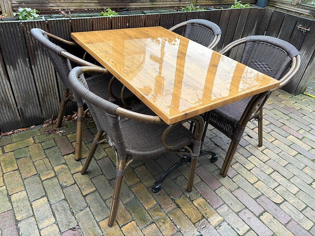 Terras-set - afbeelding 3 van  3