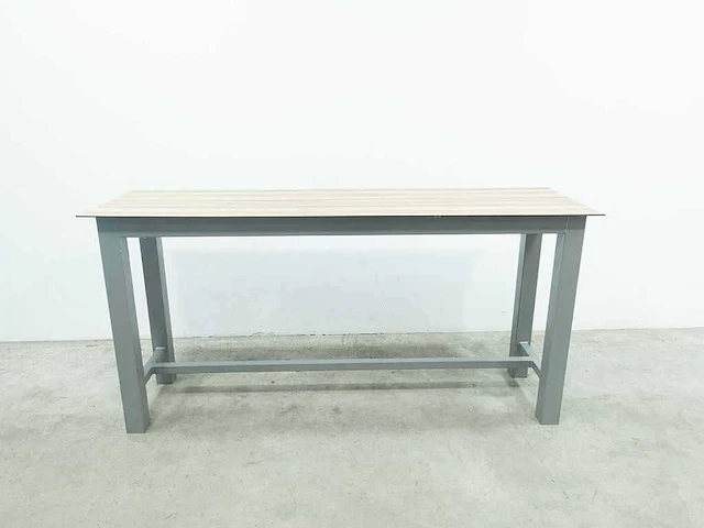Terras sta-tafel met kunststof blad - afbeelding 4 van  7