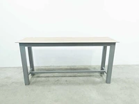 Terras sta-tafel met kunststof blad - afbeelding 4 van  7