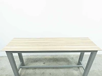 Terras sta-tafel met kunststof blad - afbeelding 5 van  7