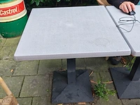 Terras tafel, grijs