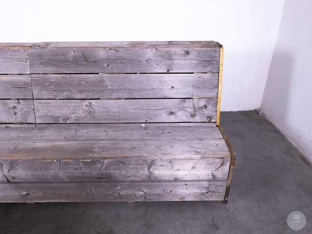 Terrasbank steigerhout - afbeelding 6 van  7
