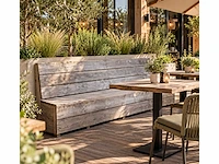 Terrasbank steigerhout