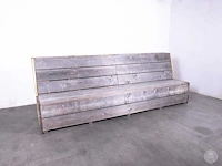 Terrasbank steigerhout - afbeelding 2 van  7