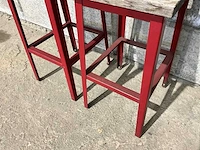 Terrasbarkruk met rugleuning (8x) - afbeelding 5 van  8