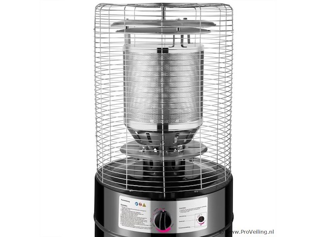 Terrasheater cuna - verstelbaar - 11 kw - incl. afdekhoes - afbeelding 8 van  11