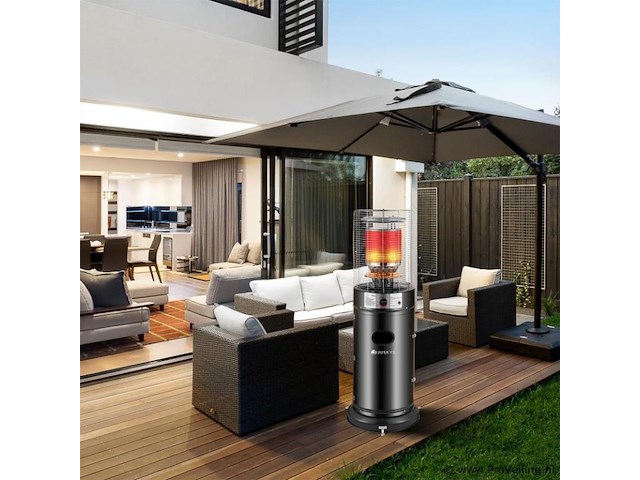 Terrasheater cuna - verstelbaar - 11 kw - incl. afdekhoes - afbeelding 4 van  11