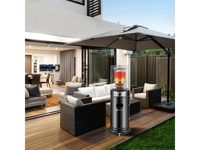 Terrasheater cuna - verstelbaar - 11 kw - incl. afdekhoes - afbeelding 4 van  11