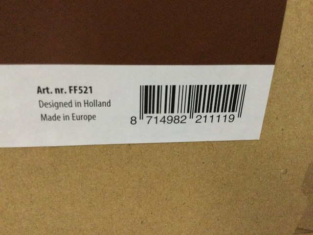 Terraskachel roest met houtopslag, esschert design, ff298, roest - afbeelding 3 van  4